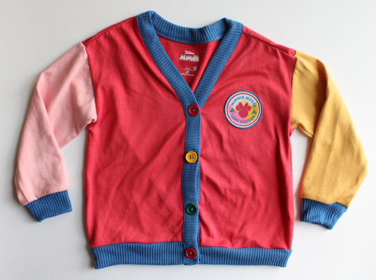 Color block Minnie Mouse cardigan 3T