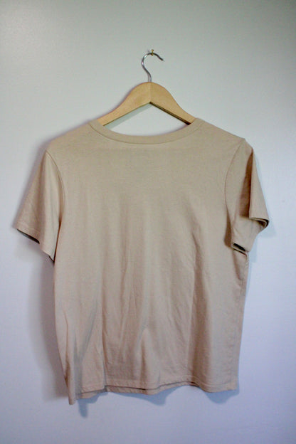 Tan Tinkerbell sketch tee - M