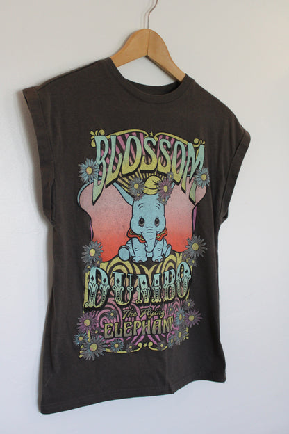 Dumbo retro inspired print tee - XS