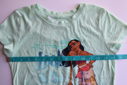 NEW Mint green Moana tee - youth L (10-12)