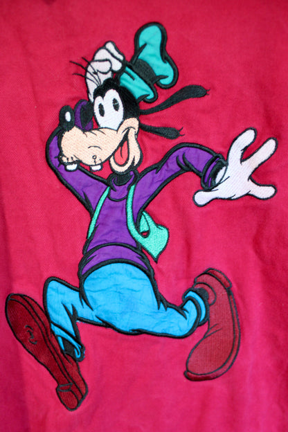 Vintage oversized embroidered Goofy sweatshirt - L/XL