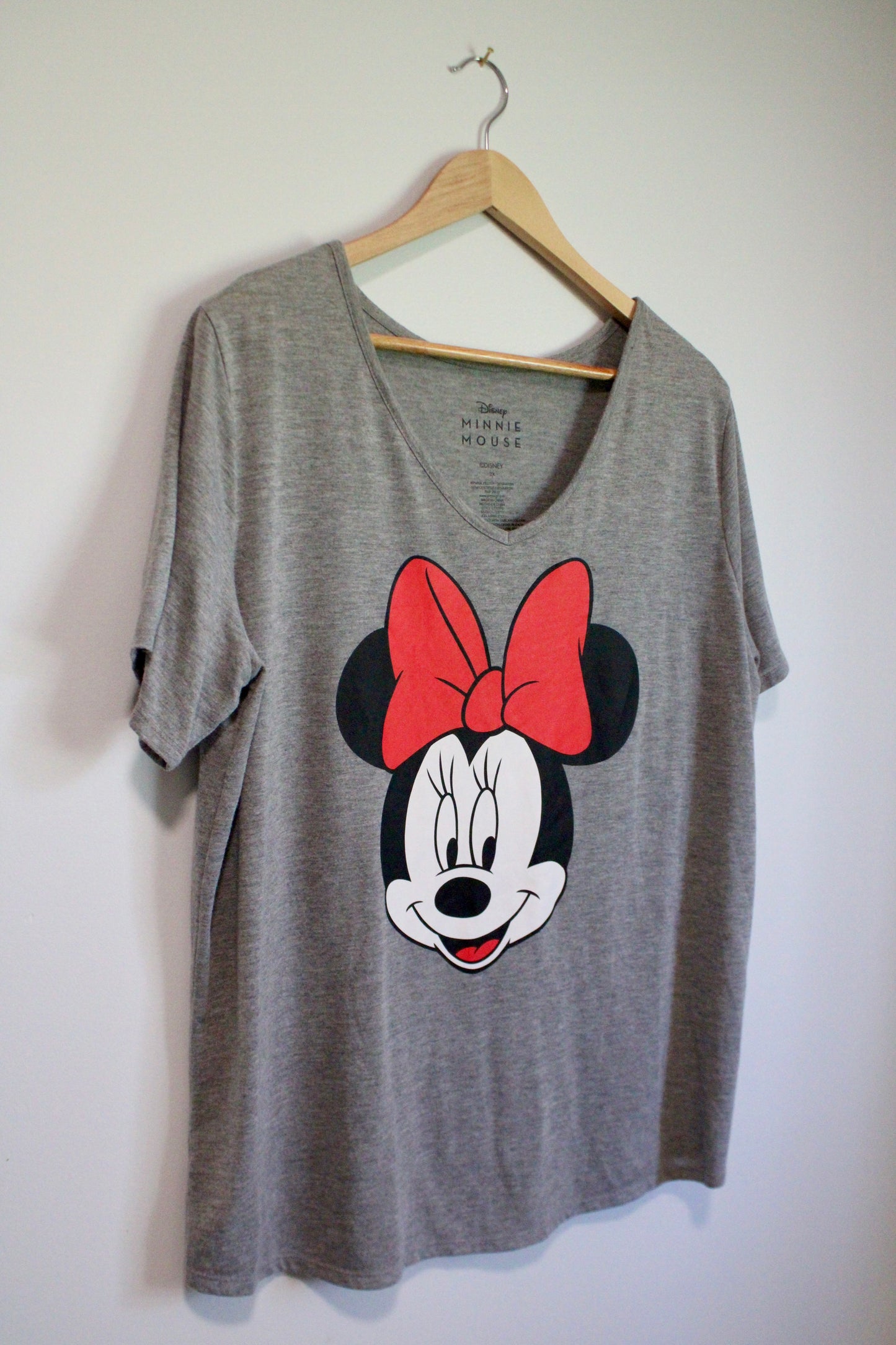 Minnie big face V-neck tee - 2XL