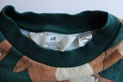 AOP H&M Chip and Dale crew neck sweatshirt - size 7