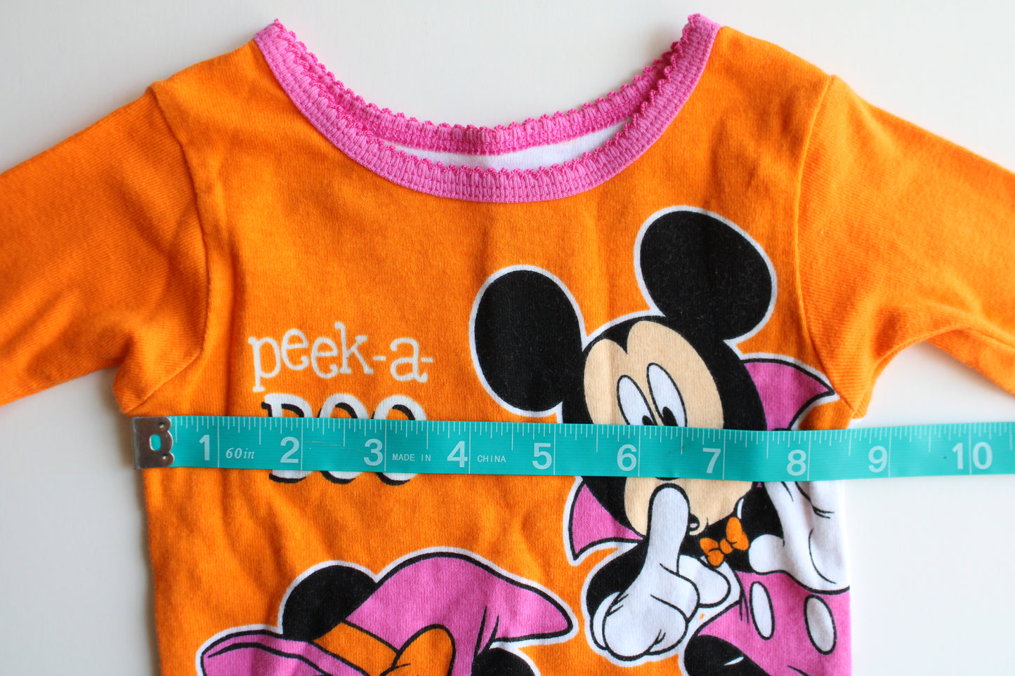 Minnie and Mickey Halloween 2-piece pajamas - 24m