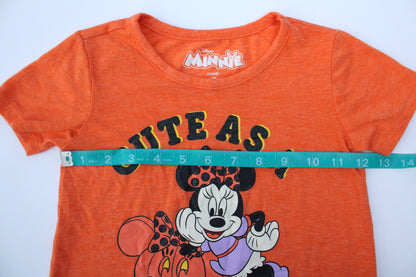 Cute as a Pumpkin Minnie tee - 4T