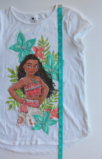 Sequined Moana tee - size 12