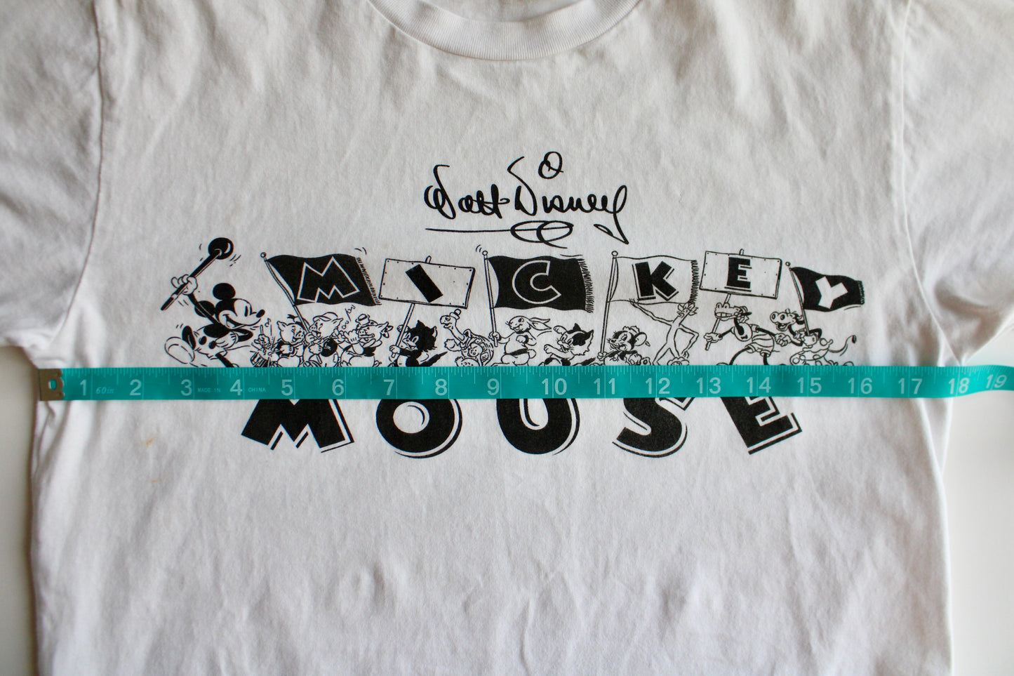 Vintage-inspired Mickey Mouse parade tee - XS