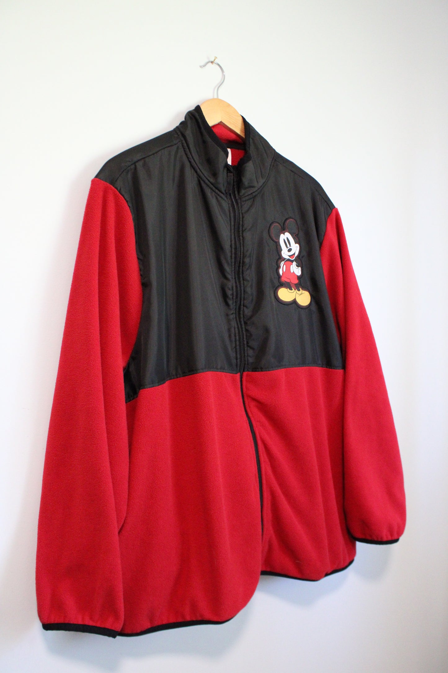 Mickey patch full zip fleece - 2XL