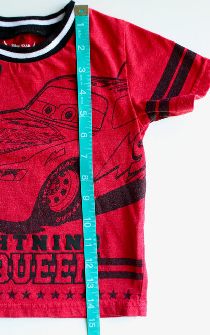 Lightning McQueen tee - 3T