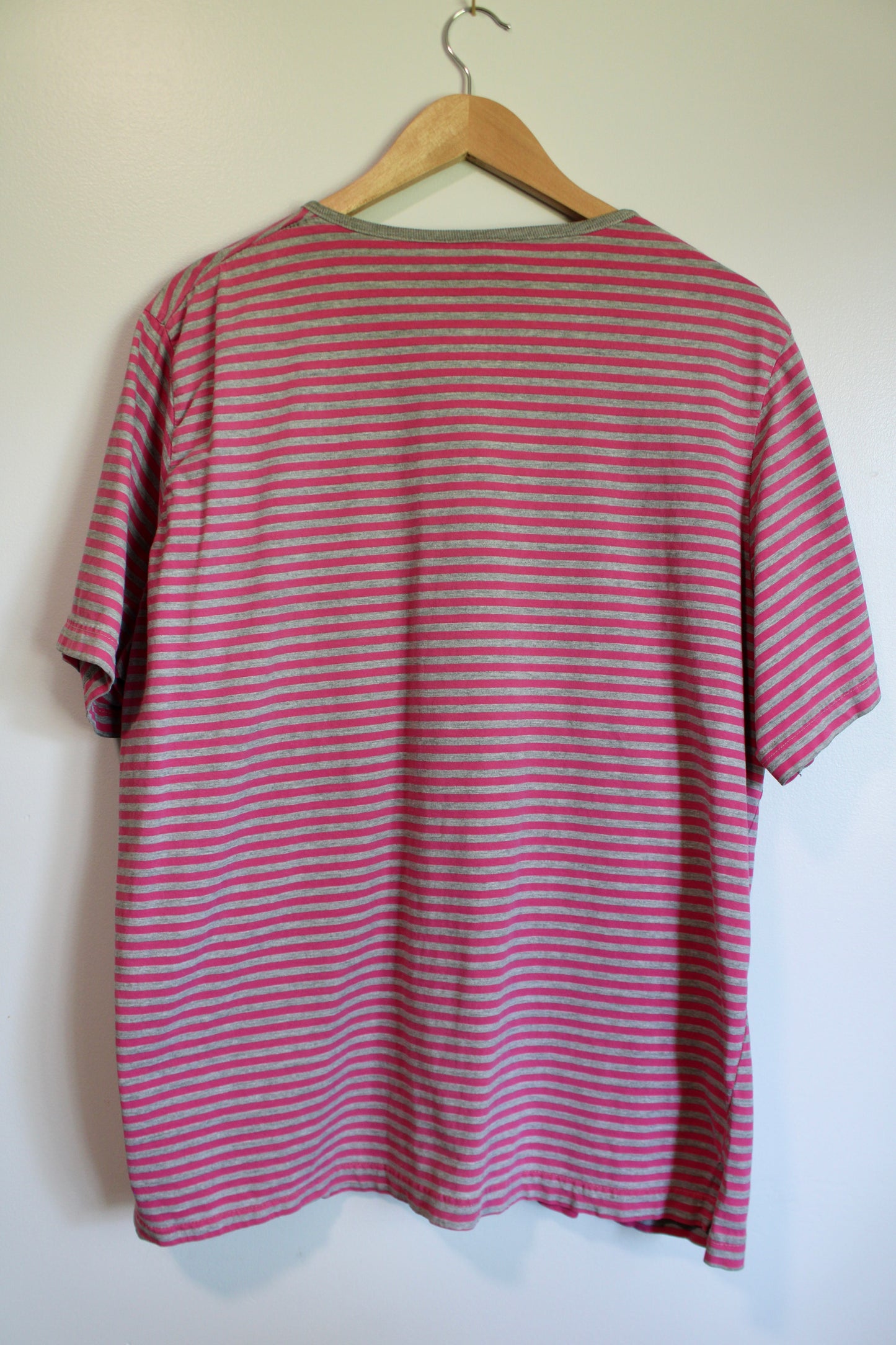 Vintage striped embroidered Winnie the Pooh henley tee - 22/24W