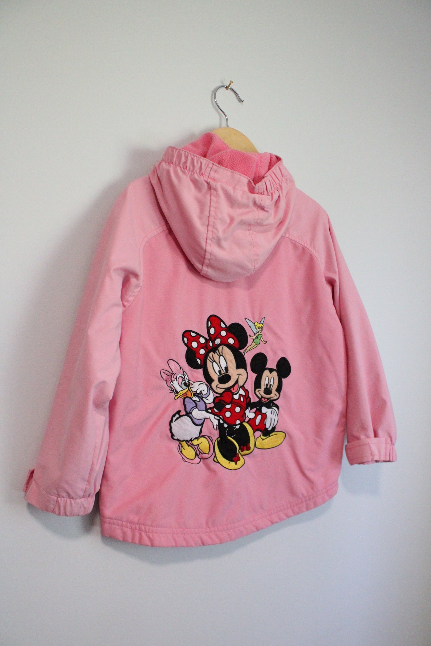 Embroidered Disneyworld rain jacket - youth Small