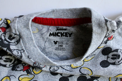 AOP Mickey tee - 24m