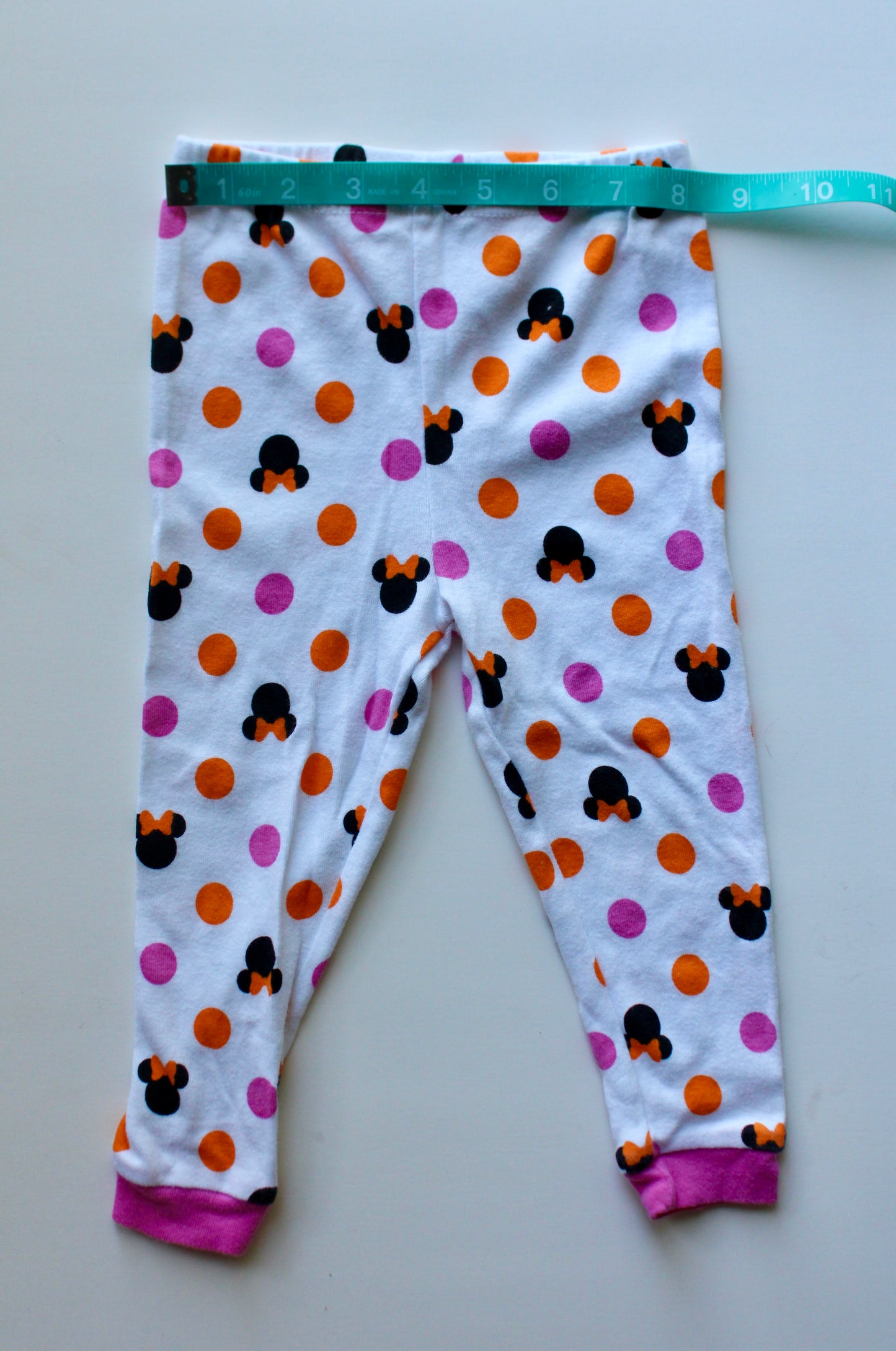 Minnie and Mickey Halloween 2-piece pajamas - 24m