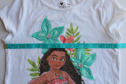 Sequined Moana tee - size 12