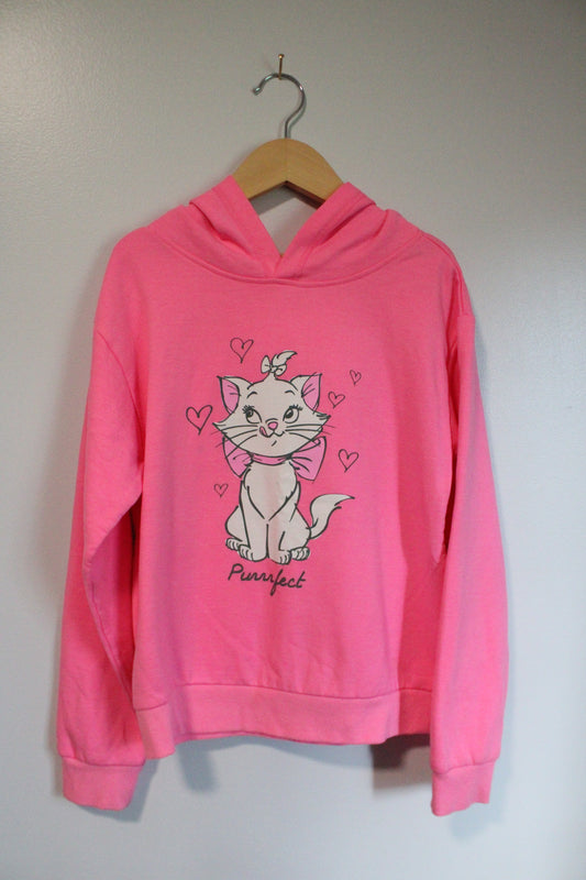 Hot Pink Marie fr Aristocats  sweatshirt - youth medium