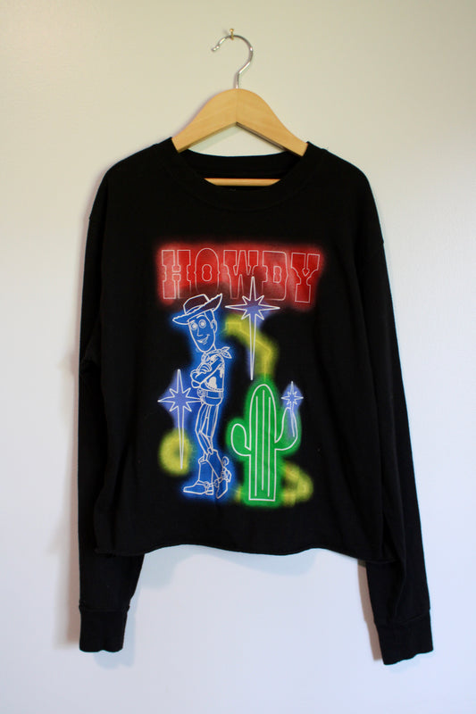 Neon Woody long-sleeved tee - youth S