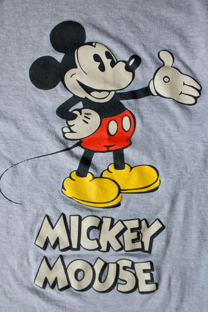 Retro inspired Mickey print ringer tee - youth S