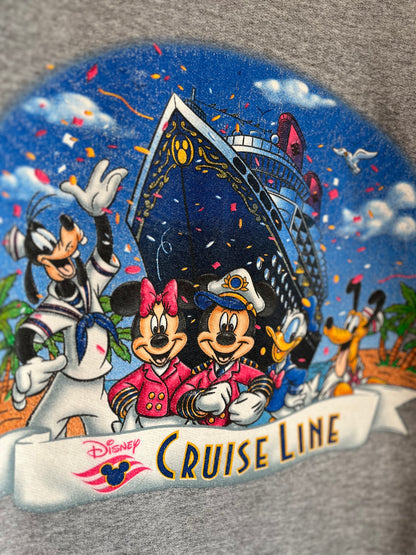 Vintage Disney Cruise Line crew neck - Large