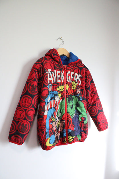 Avengers reversible puffy jacket