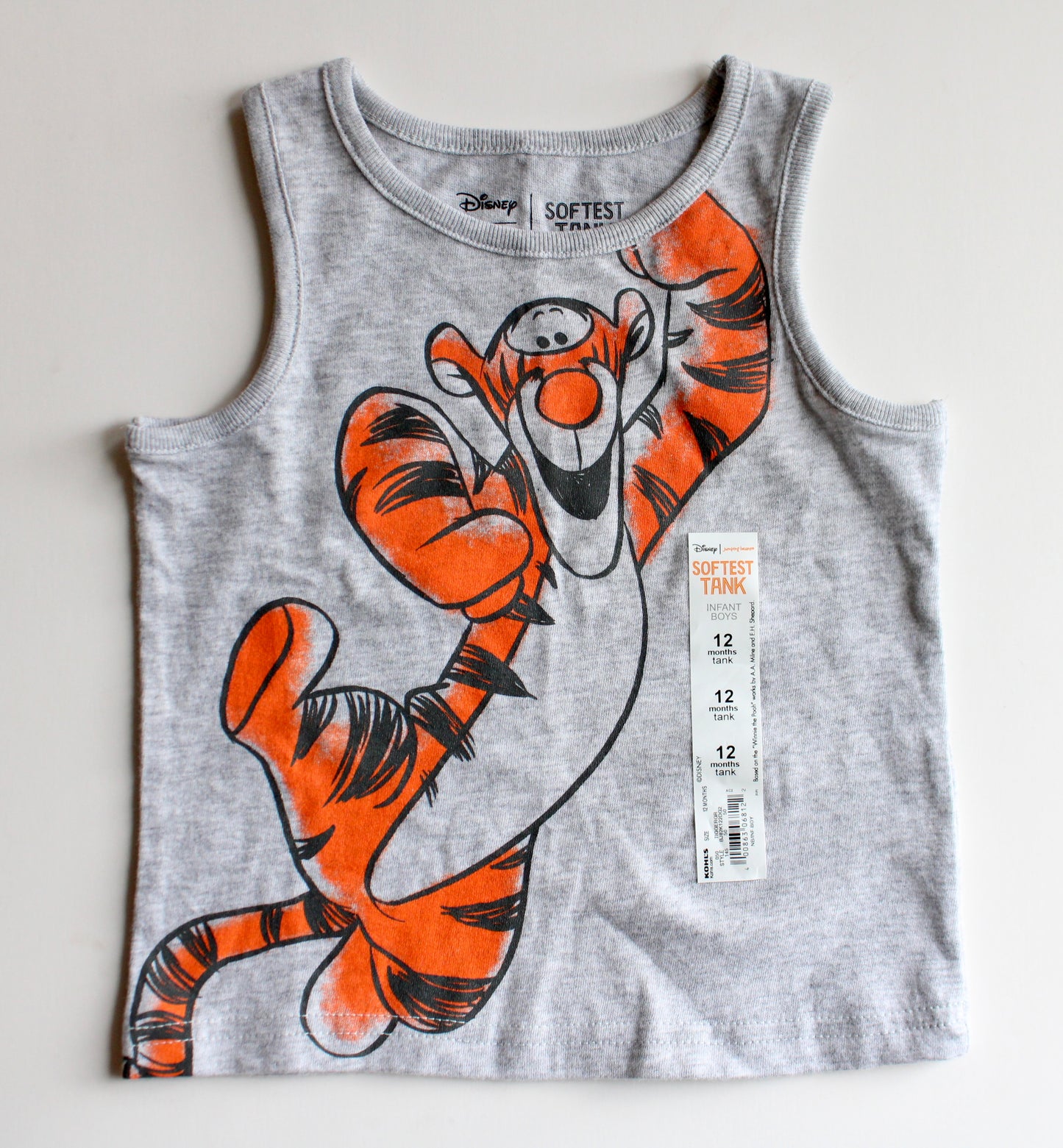 NEW! Tigger tank - 12m