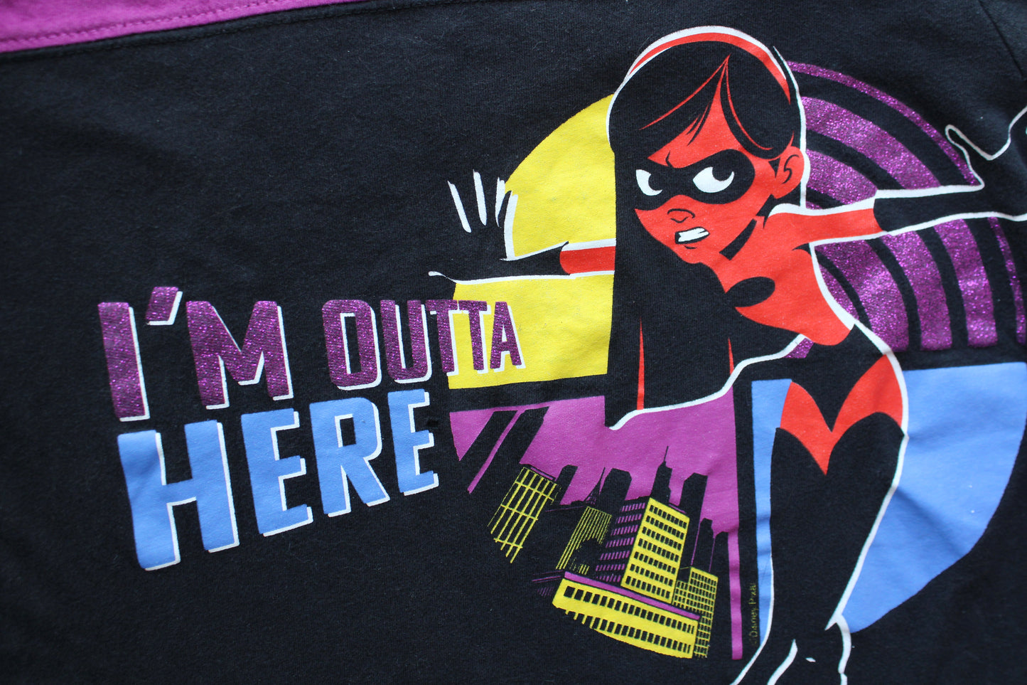 Violet from The Incredibles tee - youth L (10/12)