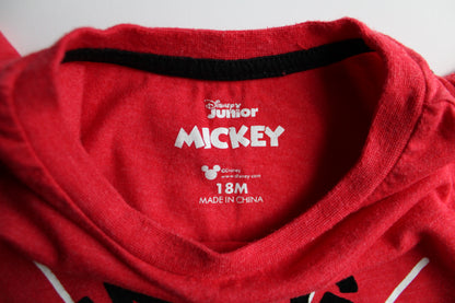 Red Mickey Tee - 18m