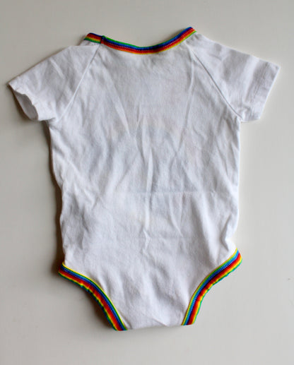 Rainbow Pride Mickey and friends onesie - 0-3m