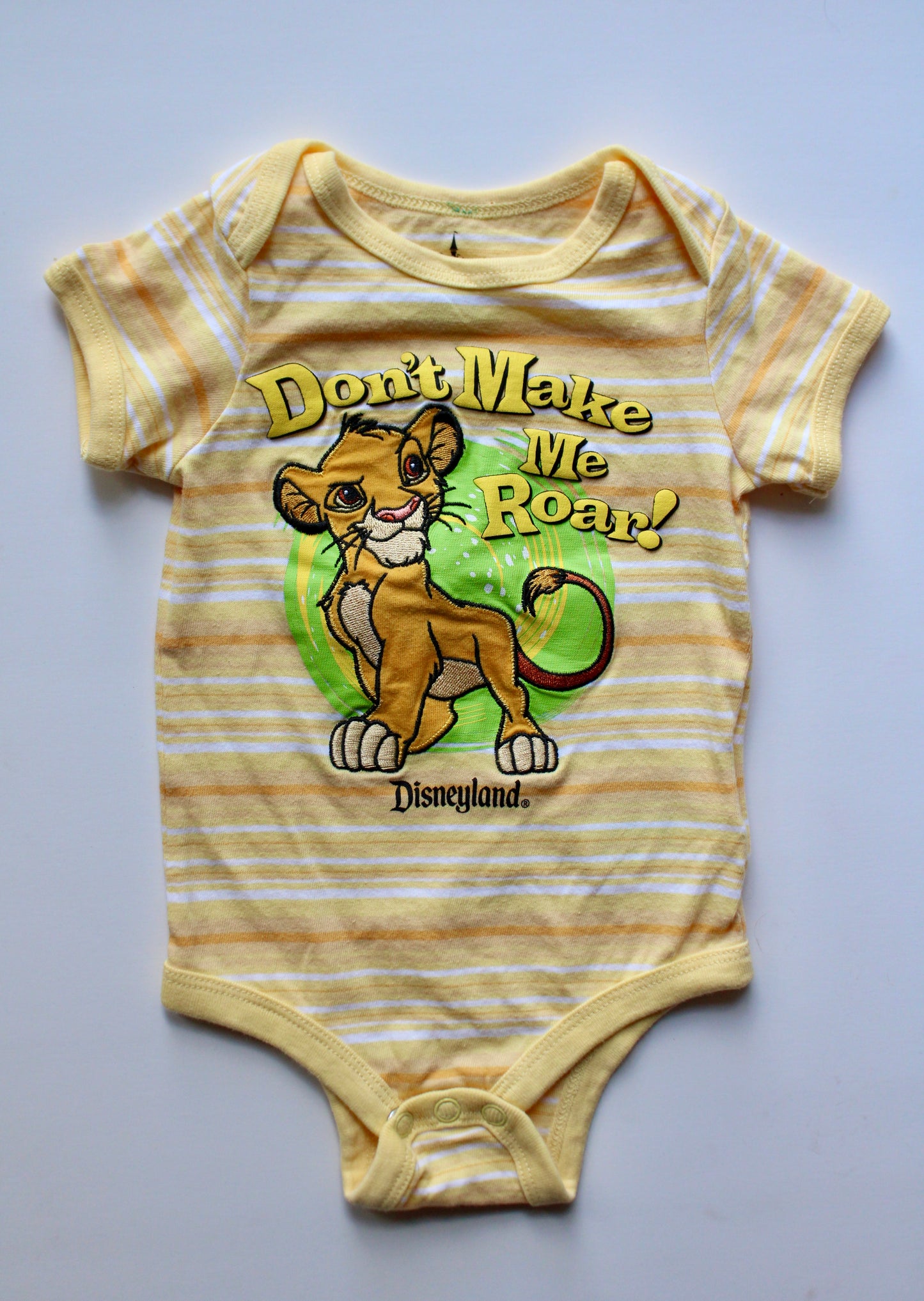 Little Simba onesie - 6m