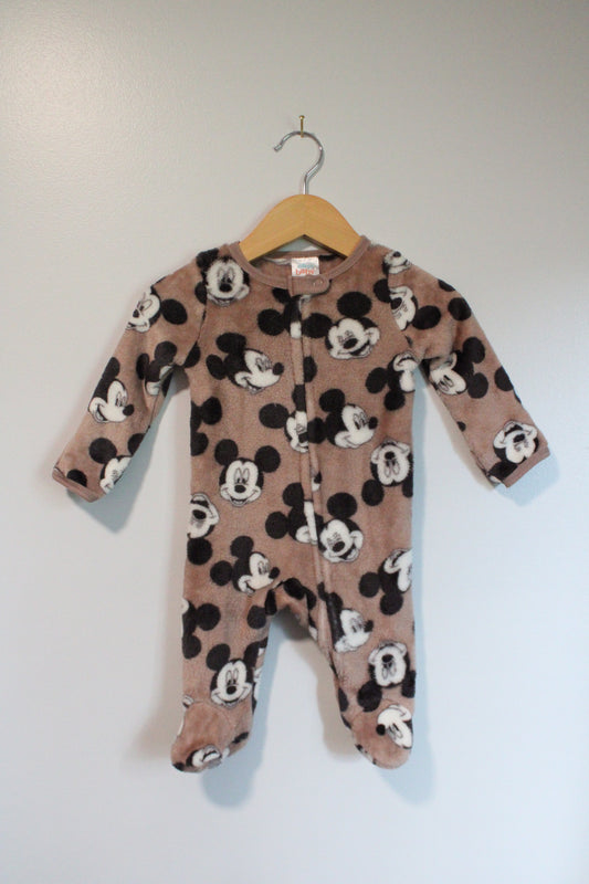 AOP Mickey onesie - size 0-3 months