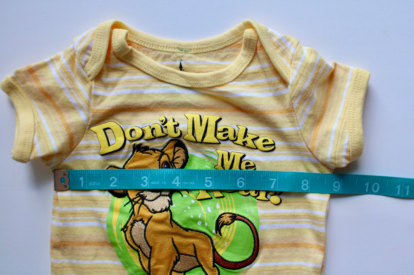 Little Simba onesie - 6m