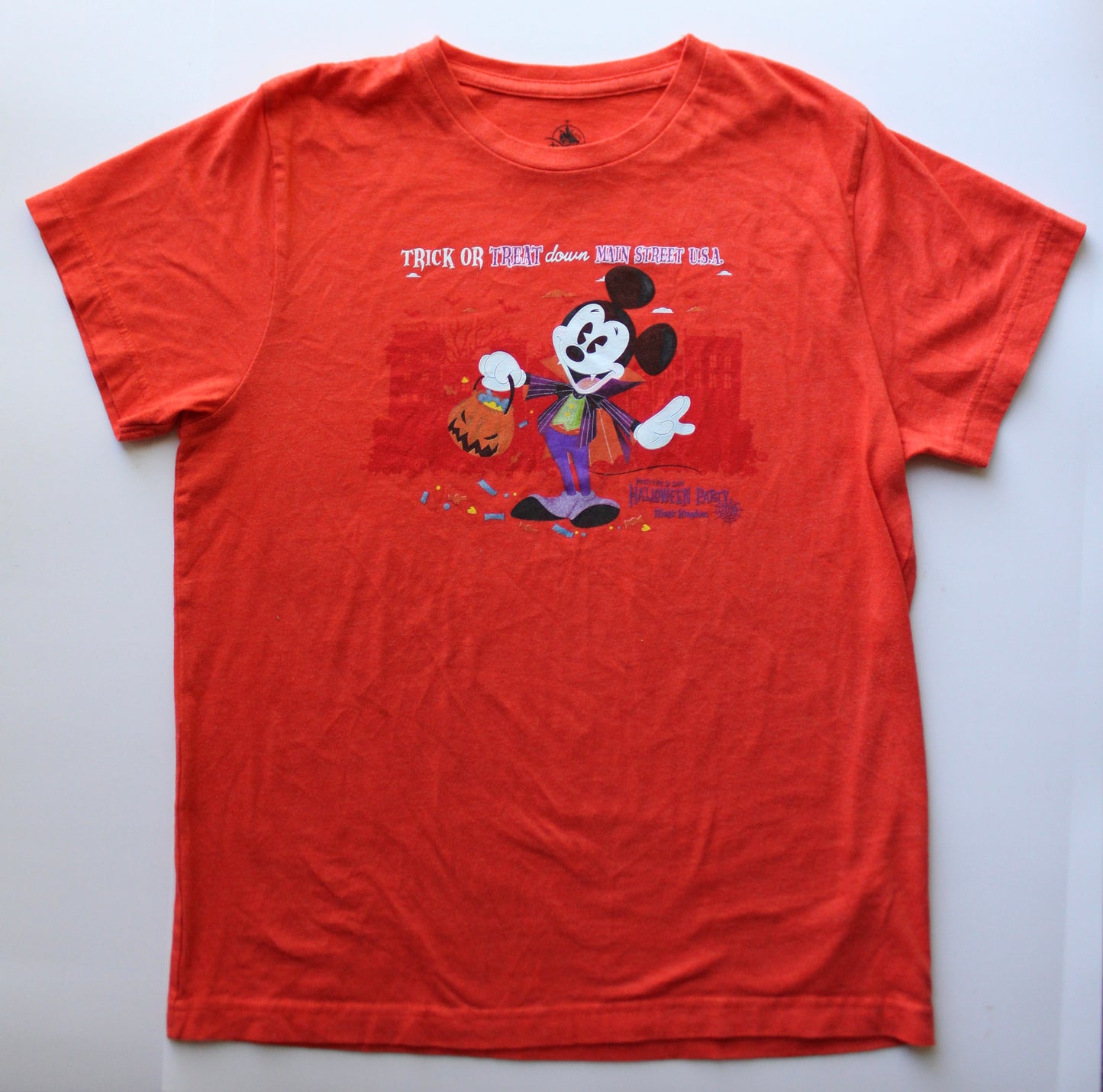 Magic Kingdom trick or treat Mickey tee - youth L?