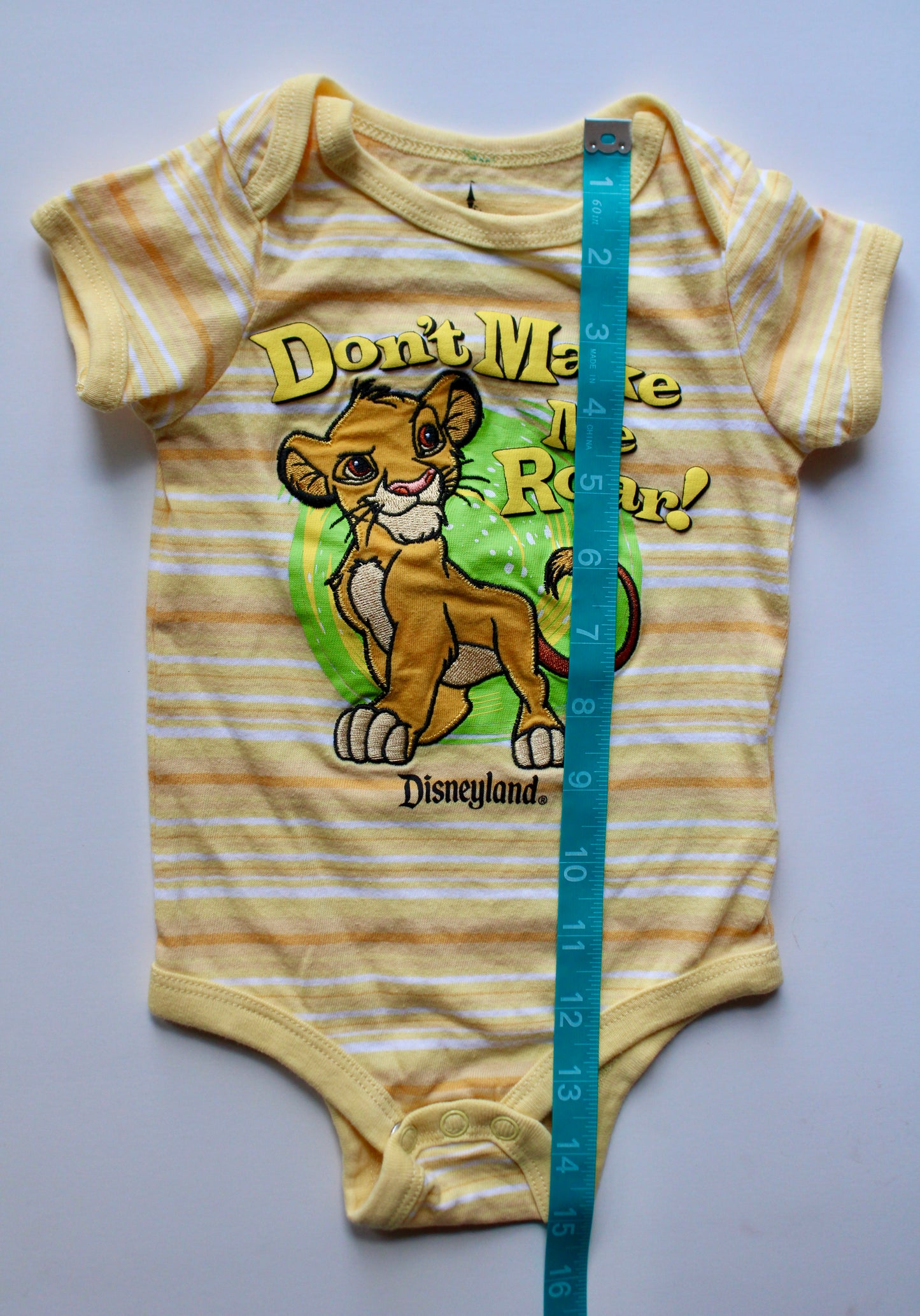 Little Simba onesie - 6m