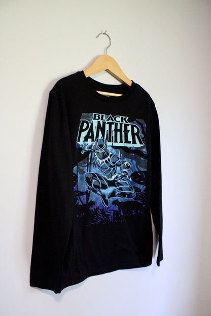 Black Panther long sleeved tee - youth L