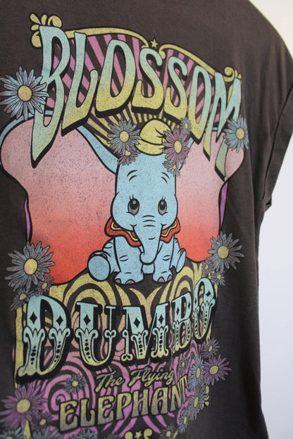 Dumbo retro inspired print tee - XS