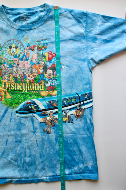 Early 2000s Disneyland tie dye graphic tee - XL