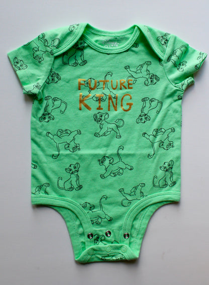 2 pack Lion King onesies - size 0-3m