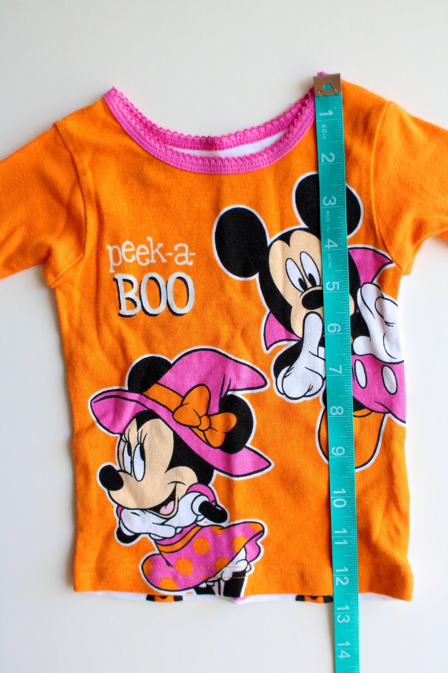 Minnie and Mickey Halloween 2-piece pajamas - 24m