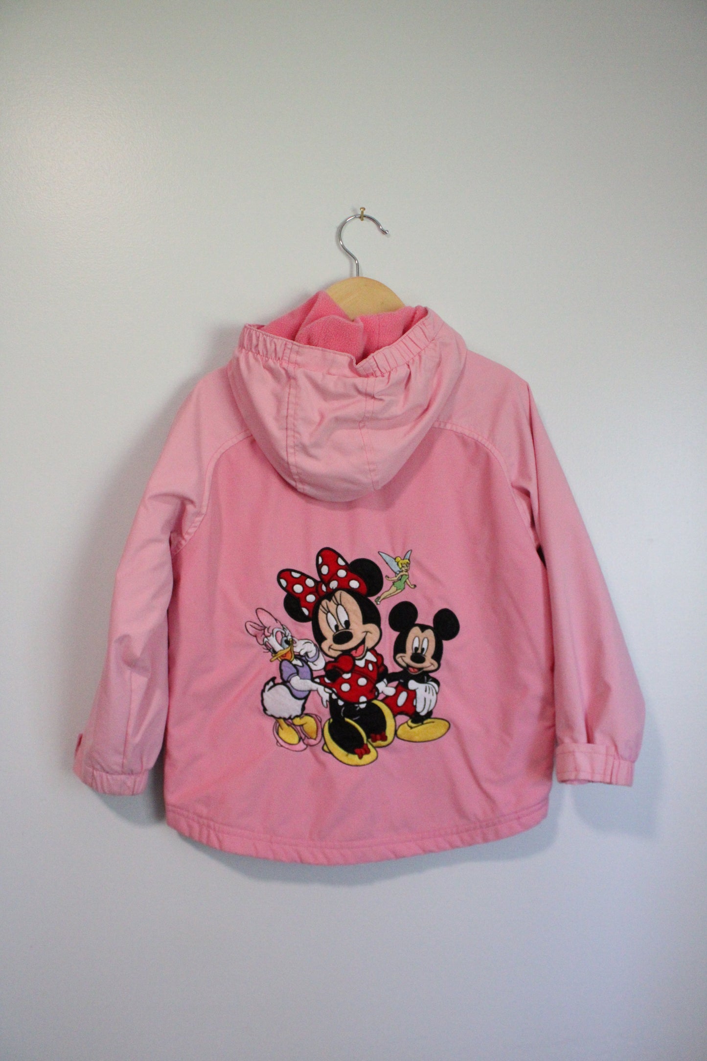 Embroidered Disneyworld rain jacket - youth Small