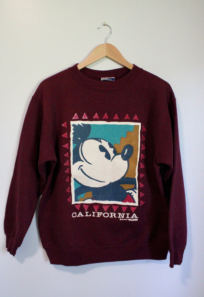 Vintage Velva Sheen Mickey California crew neck