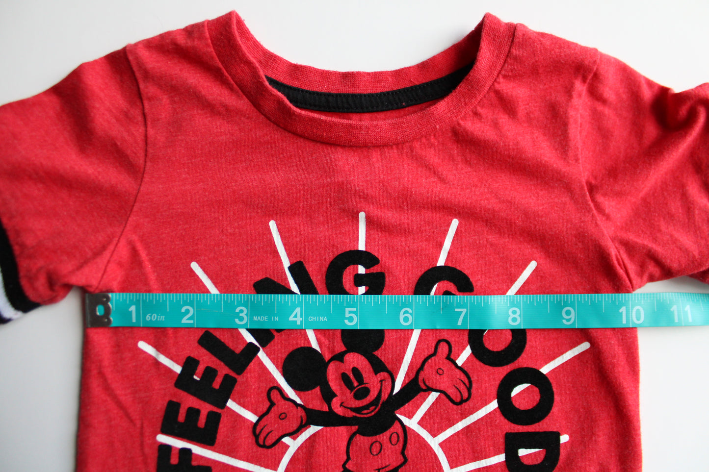 Red Mickey Tee - 18m