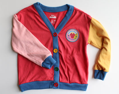 Color block Minnie Mouse cardigan 3T