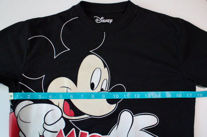 Big Mickey print tee - youth L (10/12)