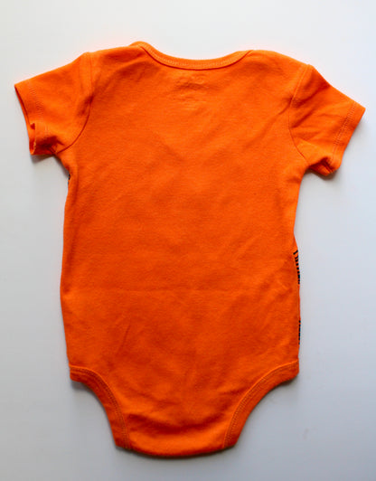 Orange Tigger onesie - 18m