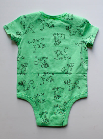 2 pack Lion King onesies - size 0-3m